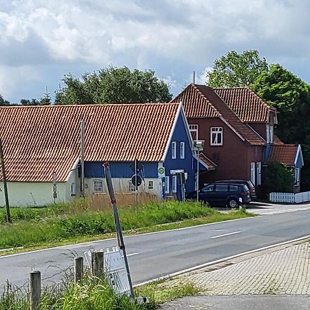 شقة Urlaub Im Blauen Haus Sehestedt  المظهر الخارجي الصورة