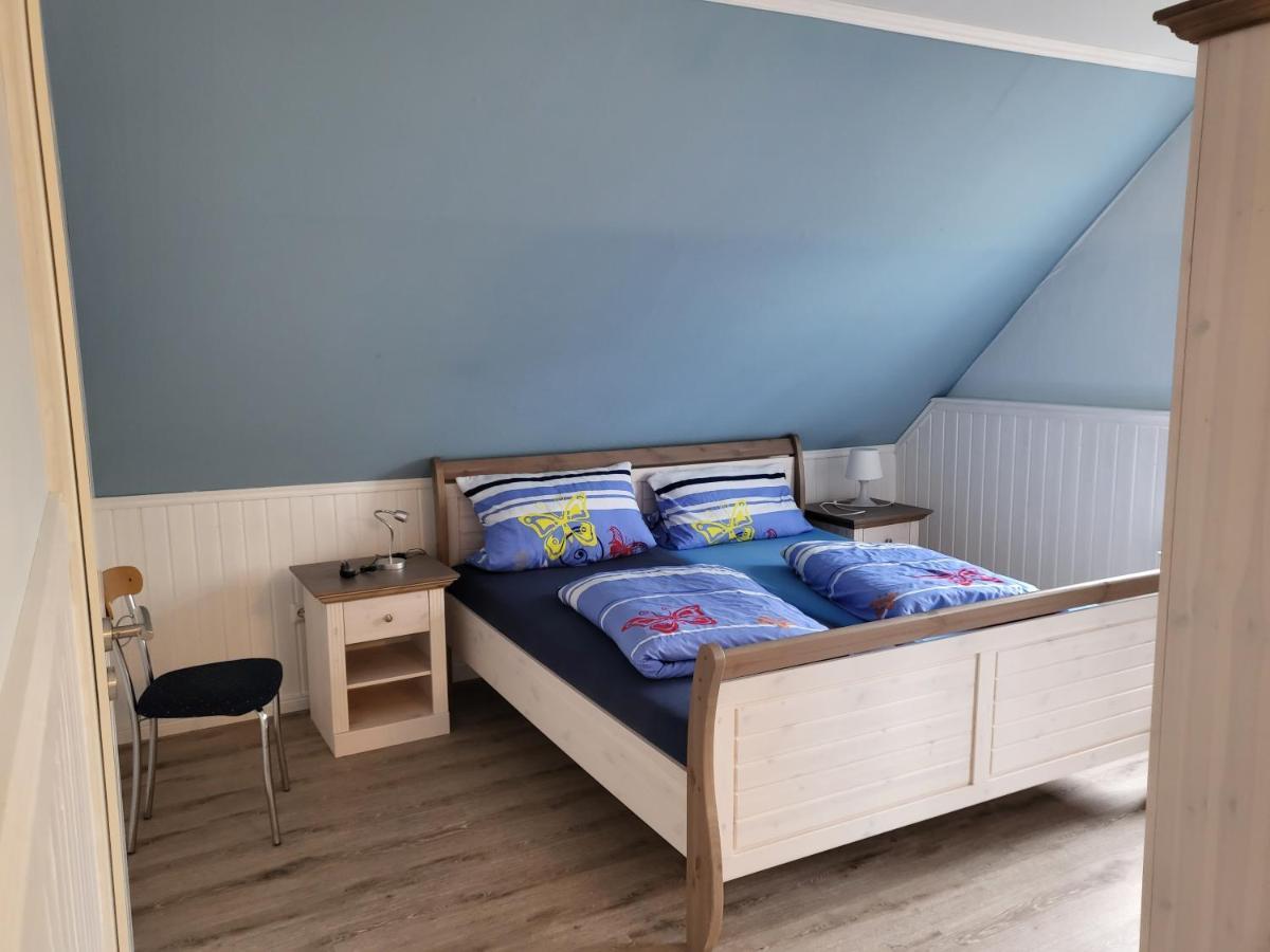 شقة Urlaub Im Blauen Haus Sehestedt  المظهر الخارجي الصورة