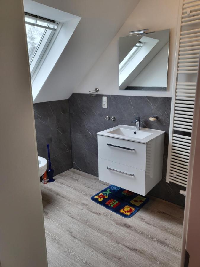 شقة Urlaub Im Blauen Haus Sehestedt  المظهر الخارجي الصورة