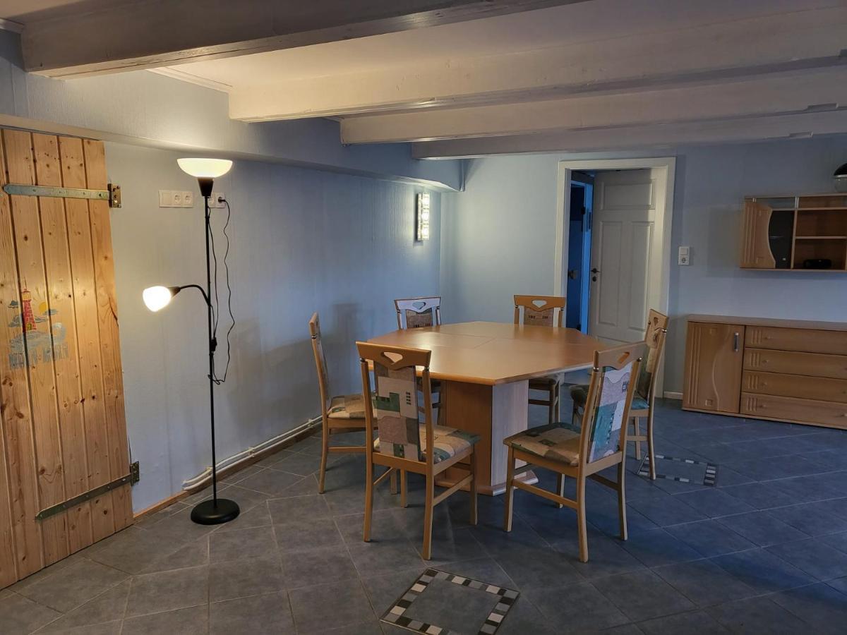 شقة Urlaub Im Blauen Haus Sehestedt  المظهر الخارجي الصورة