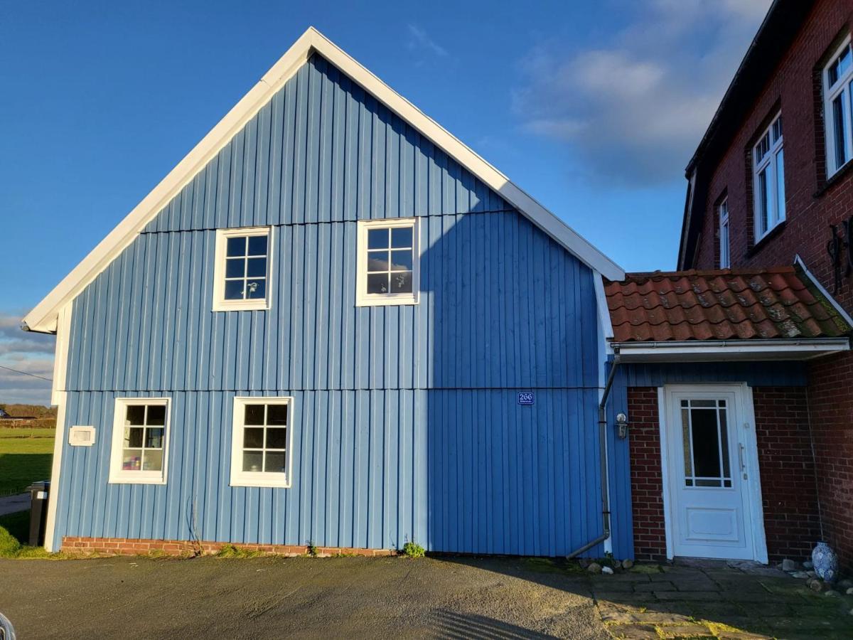 شقة Urlaub Im Blauen Haus Sehestedt  المظهر الخارجي الصورة